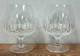 Pair of 2 Stuart Crystal Madison/Manhattan Brandy Glass Cut Crystal