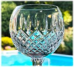 Pair of Vintage Waterford Crystal Ballybay Balloon Wine Glasses 5 Pair Available