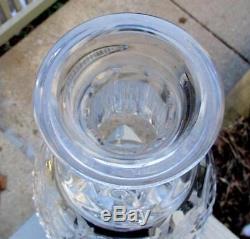 Pristine Waterford Cut Crystal COLLEEN Footed Brandy Decanter 12