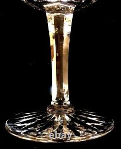 Qty 12 CRISTALLERIE LORRAINE FRANCE CHAMPAGNE COUPE GOBLETS Cut Crystal, 4 3/4T