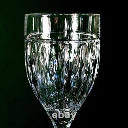 RALPH LAUREN ASTON WATER GLASSES, Cut Lead Crystal, 6 1/4, 14oz, GERMANY, 4PCS