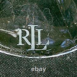 RALPH LAUREN ASTON WATER GLASSES, Cut Lead Crystal, 6 1/4, 14oz, GERMANY, 4PCS