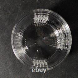 RALPH LAUREN GLEN PLAID DBL OLD FASHIONED GLASS, Cut Lead Crystal, 4 1/8, 10 Oz