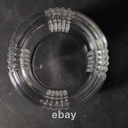 RALPH LAUREN GLEN PLAID DBL OLD FASHIONED GLASS, Cut Lead Crystal, 4 1/8, 10 Oz
