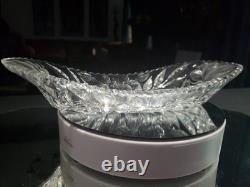 RARE 11 Celery Bowl American Brilliant period Cut Glass Crystal Pairpoint ROSE