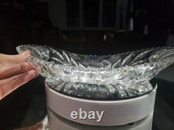 RARE 11 Celery Bowl American Brilliant period Cut Glass Crystal Pairpoint ROSE