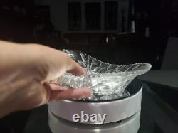 RARE 11 Celery Bowl American Brilliant period Cut Glass Crystal Pairpoint ROSE