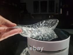 RARE 11 Celery Bowl American Brilliant period Cut Glass Crystal Pairpoint ROSE