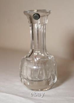 RARE 1800's Richardsons Patent Glass cut crystal Spirit drink Measure decanter