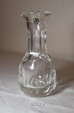 RARE 1800's Richardsons Patent Glass cut crystal Spirit drink Measure decanter