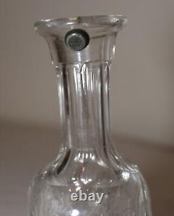RARE 1800's Richardsons Patent Glass cut crystal Spirit drink Measure decanter