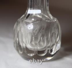 RARE 1800's Richardsons Patent Glass cut crystal Spirit drink Measure decanter