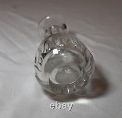 RARE 1800's Richardsons Patent Glass cut crystal Spirit drink Measure decanter
