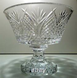 RARE House of Waterford Crystal MOONCOIN (1976-) Centerpiece Bowl 9 3/4