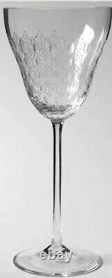 ROSENTHAL Studio LIne Wine Glass Romance II Set 2 Lot Cut Crystal Lrg 8in NEWOth