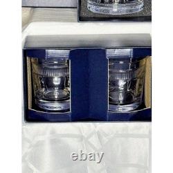 Ralph Lauren Cut Crystal Decanter and Whiskey Glass Set