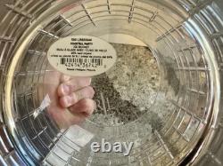 Ralph Lauren Cut Crystal Ice Bucket Never Used 6.5