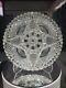 Rare 7 Plate, Antique American brilliant Period Cut glass Crystal J Hoare 932