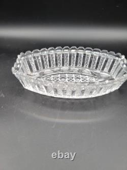 Rare 8 BOWL American Brilliant Period Cut Glass Crystal signed Pitkin & Brooks