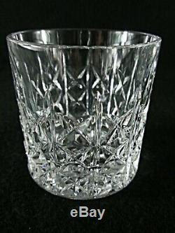 Rare Antique BACCARAT Crystal 6 x Whiskey Tumbler with Deeply cut Stars Pattern