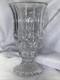 Rare Large Waterford 14 X 6 Lead Crystal Vase Pedestal Cut Glass Trumpet Heavy
