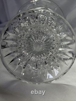 Rare Large Waterford 14 X 6 Lead Crystal Vase Pedestal Cut Glass Trumpet Heavy