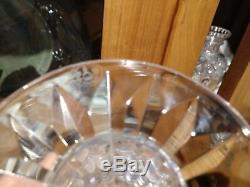 Rare Pair Baccarat Cut Crystal Vases