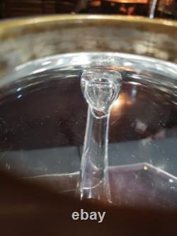 Rare Pitcher decanter American Brilliant Cut Glass Crystal Hawkes 19th Hole Golf