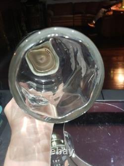 Rare Pitcher decanter American Brilliant Cut Glass Crystal Hawkes 19th Hole Golf