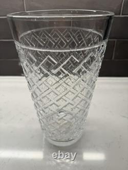 Rare Ralph Lauren Crystal Lattice LRCLAT Heavy Cut Glass Discontinued PERFECT 10