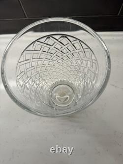 Rare Ralph Lauren Crystal Lattice LRCLAT Heavy Cut Glass Discontinued PERFECT 10