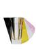 Reflections Grand Manhattan Hand Cut Crystal Vase Multicolor