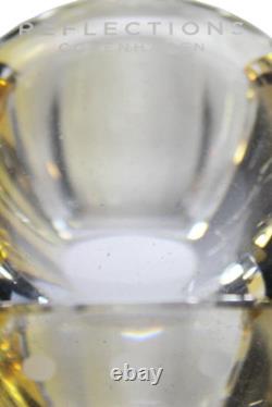Reflections Grand Manhattan Hand Cut Crystal Vase Multicolor