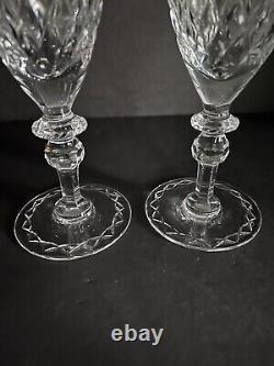 Rogaska GALLIA Iced Tea Glasses Set of Two 9 1/2 X 3 1/8 Multiple Available