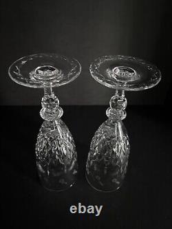 Rogaska GALLIA Iced Tea Glasses Set of Two 9 1/2 X 3 1/8 Multiple Available