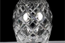 Rogaska Signed Crystal Vase 14 Large Elegant Cut Glass Slovenia Mint