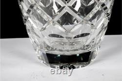 Rogaska Signed Crystal Vase 14 Large Elegant Cut Glass Slovenia Mint