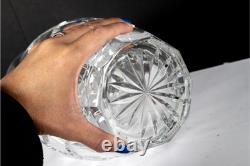 Rogaska Signed Crystal Vase 14 Large Elegant Cut Glass Slovenia Mint