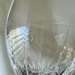 Rogaska SoHo Set Of 6 Crystal Wine Glasses Goblets READ