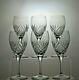 Royal Doulton Crystal Juliette Cut Sherry Port Glasses Set Of 6 5 7/8 Tall