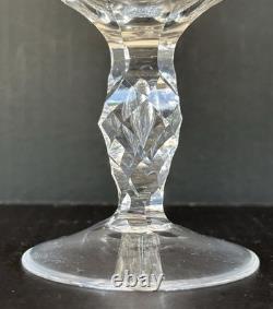 Royal Leerdamn Netherlands Crystal Champagne Coupes Glasses 4 3/4 Set Of 6