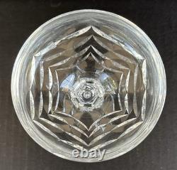 Royal Leerdamn Netherlands Crystal Champagne Coupes Glasses 4 3/4 Set Of 6