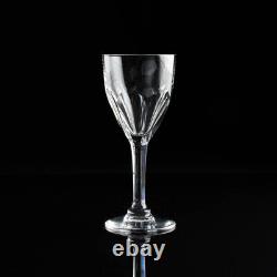 SAINT LOUIS cut crystal glass Bristol sherry / liqueur drinking glass SET of 6