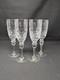 SET OF 4! New 8¼ Gallia by ROGASKA Champagne Flutes X Base CRYSTAL Glass