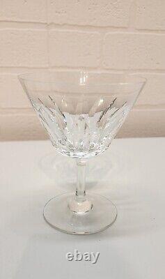 SET OF 8 BACCARAT COTE D'AZUR CUT CRYSTAL CHAMPAGNE/TALL SHERBET 4 3/4 Inches