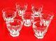 SET of 7 BEAUTIFUL CRYSTAL BACCARAT SHOT GLASSES France Harcourt Talleyrand