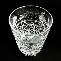 STUART CRYSTAL MANSFIELD OLD FASHIONED GLASS, Cut Crystal, 3 3/8, 8 oz, ENGLAND