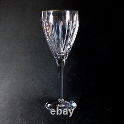 STUART CRYSTAL WARWICK GOLD CLARET WINE GLASS, Cut Crystal, 8 1/4, 8Oz, ENGLAND