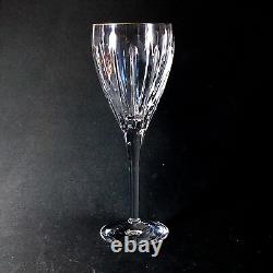 STUART CRYSTAL WARWICK GOLD CLARET WINE GLASS, Cut Lead Crystal, 8 1/4, ENGLAND