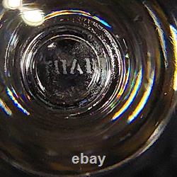 STUART CRYSTAL WARWICK GOLD CLARET WINE GLASS, Cut Lead Crystal, 8 1/4, ENGLAND